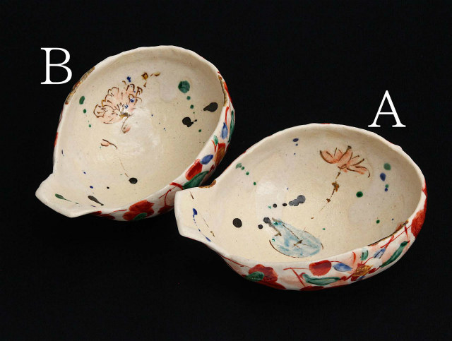 赤絵花舞とんすい - 【おとなの和食器屋 さんすい通販本店】