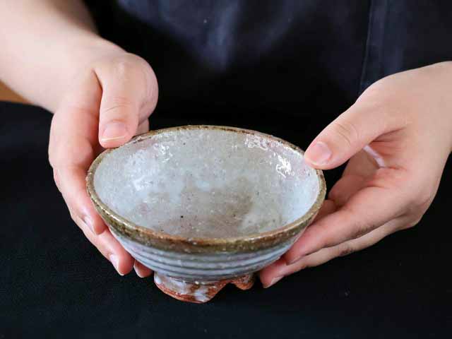 萩焼白掛飯碗 - 【おとなの和食器屋 さんすい通販本店】