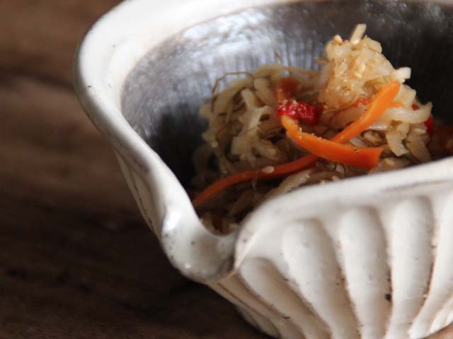 粉引しのぎ片口すり鉢セット - 【おとなの和食器屋 さんすい通販本店】