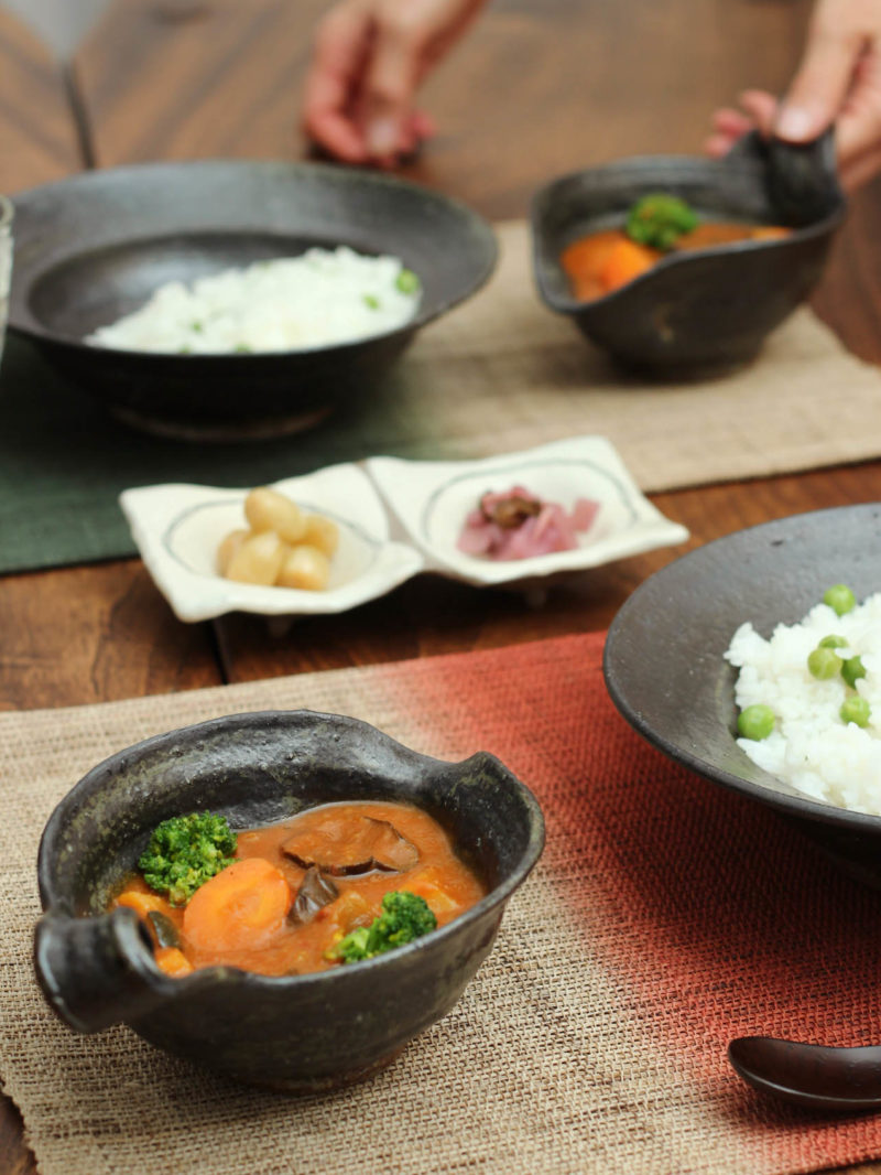 黒荒目納豆鉢 - 【おとなの和食器屋 さんすい通販本店】 黒荒目納豆鉢 - 【おとなの和食器屋 さんすい通販本店】