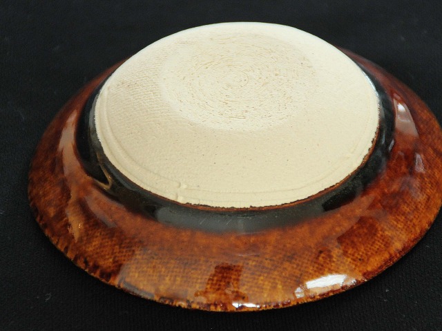 飴釉平鉢 (未使用 新品同様) 伊賀焼取鉢飴釉 | 無印良品