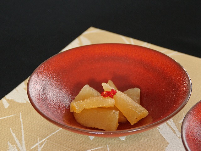 赤絵総あけぼの平中鉢 - 【おとなの和食器屋 さんすい通販本店】