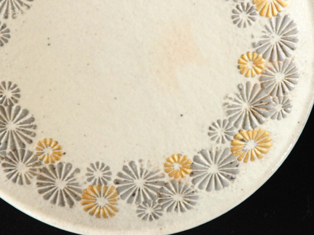 印判 なます皿 なます鉢 紙刷り印判 可愛い花文様 5客 和