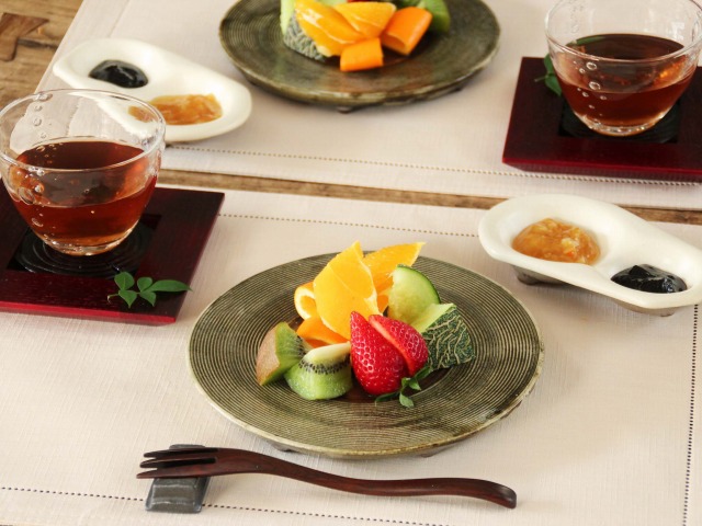 年輪円6.5寸平皿(和風丸皿(小サイズ))|食器通販の陶磁庵