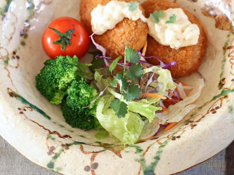 弥七田織部リム浅大鉢 - 【おとなの和食器屋 さんすい通販本店】
